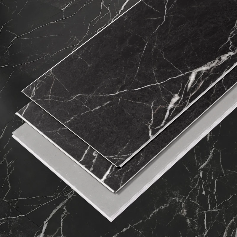 High Quality pvc spc flooring mm 5mm 6mm 8mm waterproof vinyl plastic wood grain spc flooring