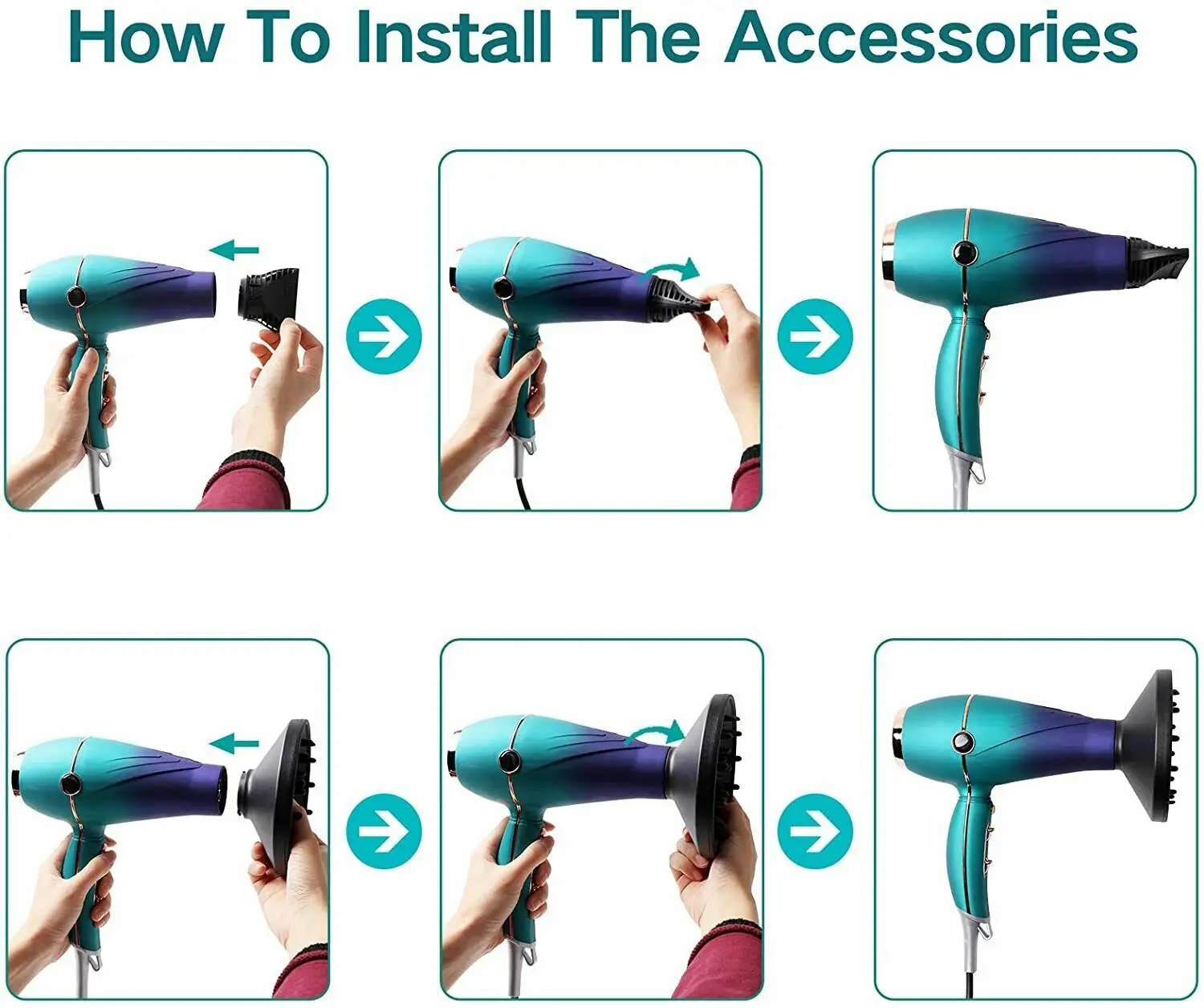 Wholesale Professional BLDC Motor Electric Hair Blow Dryer New Design Smart Wall Mounted 2400w Brushless Hair Dryer Device