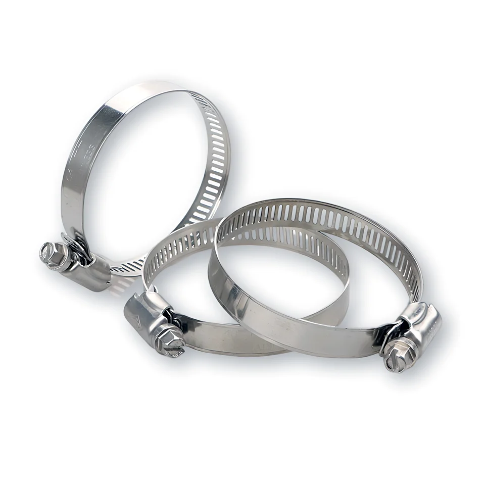 best quality adjustable stainless steel hose clamp hose pipe reinforced strength American Type Worm Drive Hose Clamp