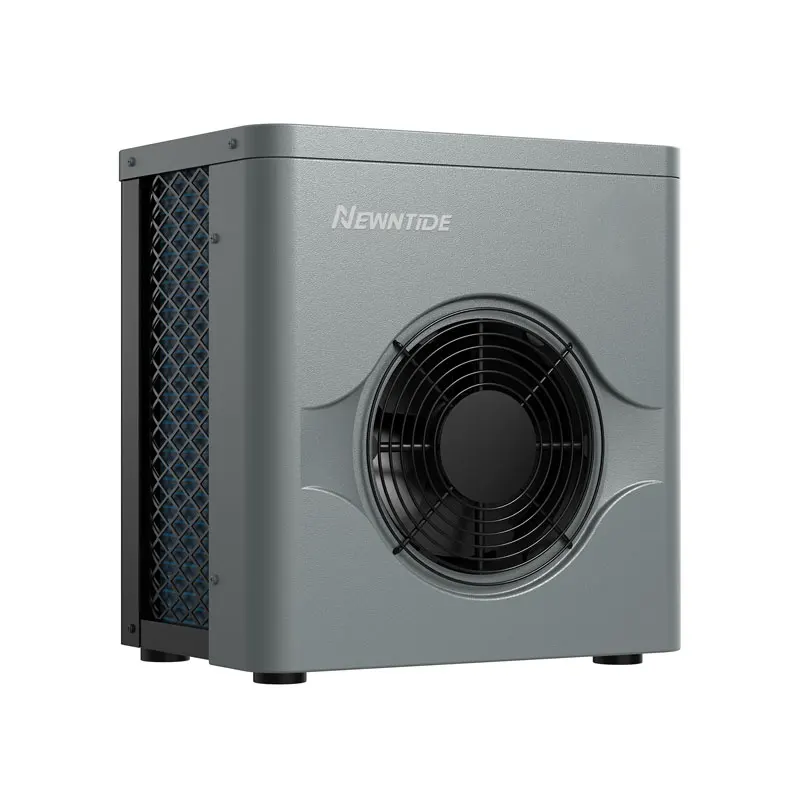 2022 Mini Swimming Pool Heat Pump Air Source Water Heater R32 Refrigerant Blue Black Grey