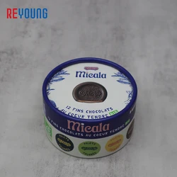 Wholesale Small Gift Packaging Paper Round Tube Boxes For Chocolate Or Food