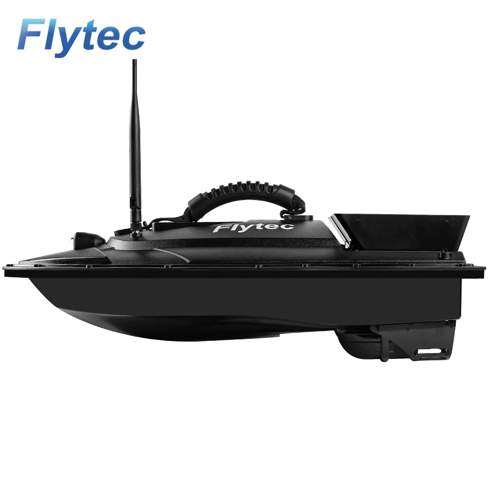 Flytec 2011-5 Electric RC Fishing Bait Boat, 1.5KG Loading Double Silos 500M Remote Control Bait Boat For Lakes,Rivers Fishing