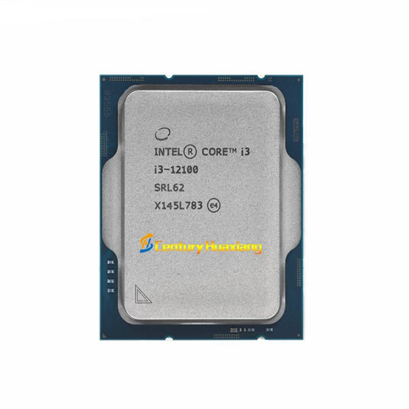 Intel Core i3-12100  3.3 GHz 4 Core 8 Thread CPU Processor Intel 7 L3=12M  Desktop CPUs box and new tray intel cpus Core