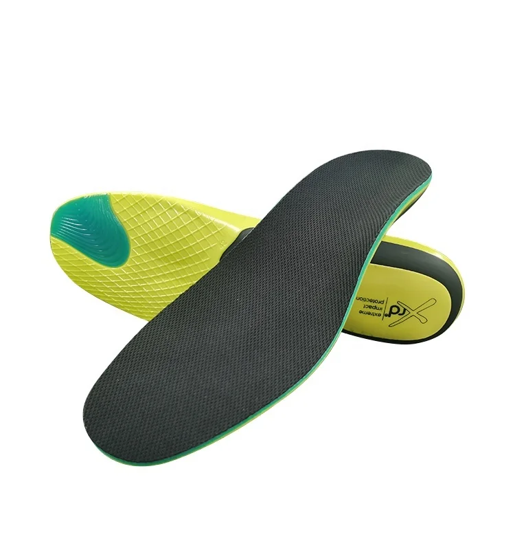 PU Insole Breathable Sports Insoles, Poron Cushioning Shoe Inserts Orthotics Arch Support Insoles for Men Women Free 500 CN;FUJ