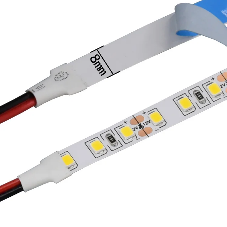 High Bright 2835 Flexible Led Strip DC12V 24V 120 240Leds 5m/Roll 8mm 10mm IP20 IP65 SMD2835 Light Strip for Room Lighting