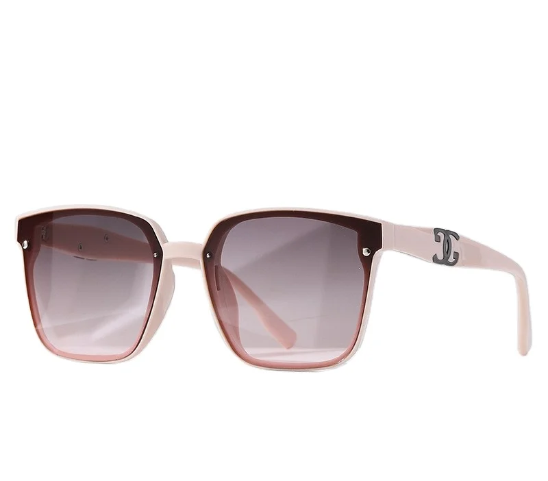 Dropshipping 2023 wholesale luxury designer sunglasses street shot sunglasses female driving UV slimming big frame glasses S149