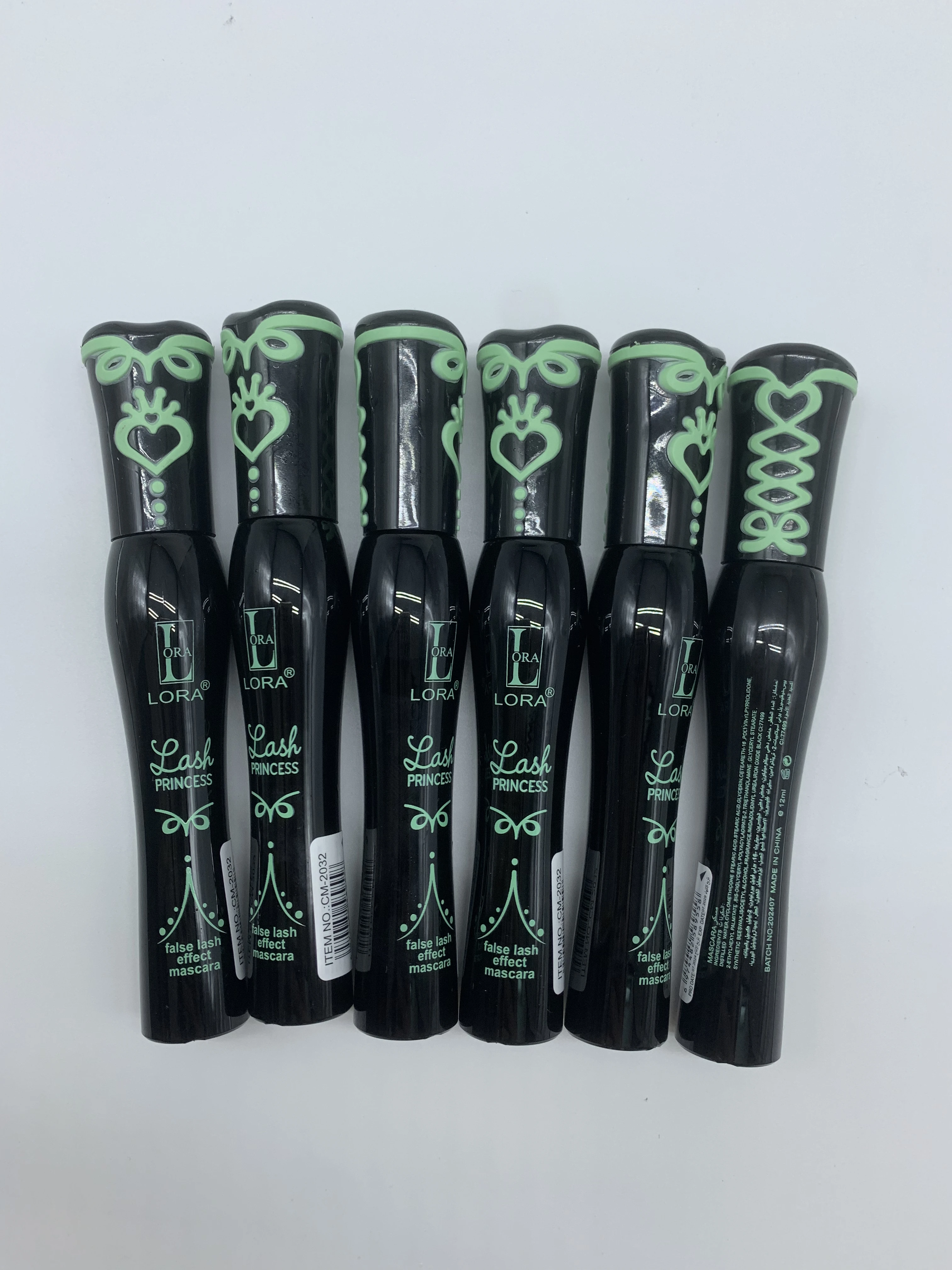 LORA 2024 best-selling wholesale black mascara waterproof curl naturally does not stain easily