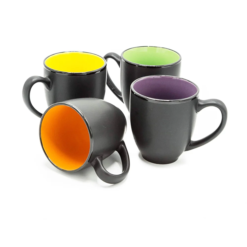 TAOXIN 2022 New listing eco-friendly ceramic material coffee mugs with chalk drawing