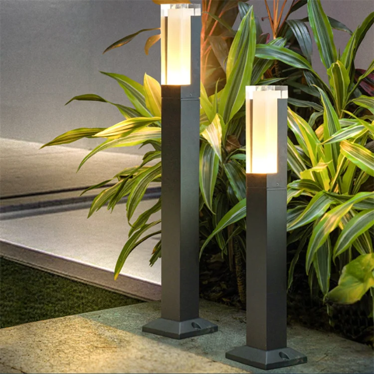 Garden Park Lawn Roadway Led Pathway Lamp 3000K 4000K 6000K IP65 Waterproof Outdoor Walkway Post Night Lamp