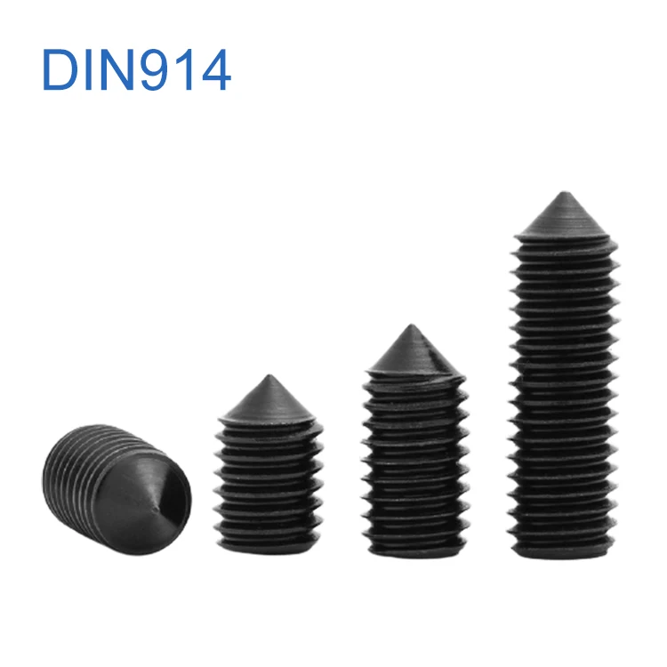 DIN914 конический конец болт оцинкованное оборудование