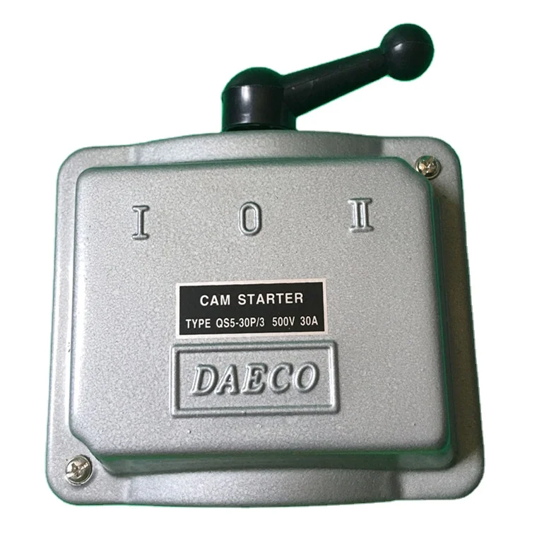 QS-15A 15A/380VAC 5.5HP вперед Обратный Cam стартер переключатель QS-30A QS-60A доказательство воды