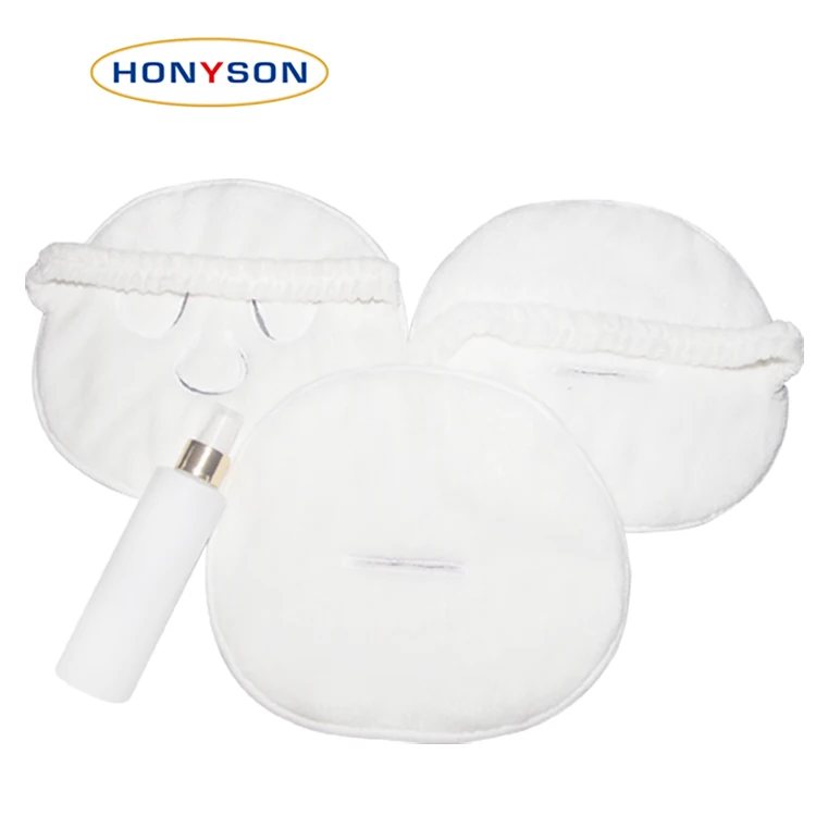 Microfiber Makeup Remover Pads SPA Beauty Salon Face Cloth Hot Compress Facial Towel
