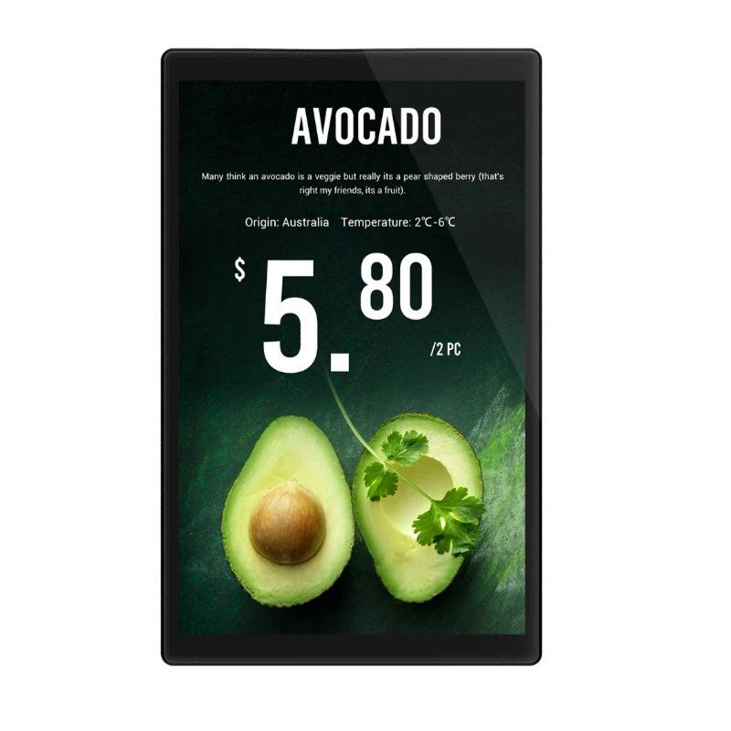 Zkong 10.1 inch  Wifi LCD bar screen  Electronic Shelf Label For Retail Store electronic price label electron tag shelf display