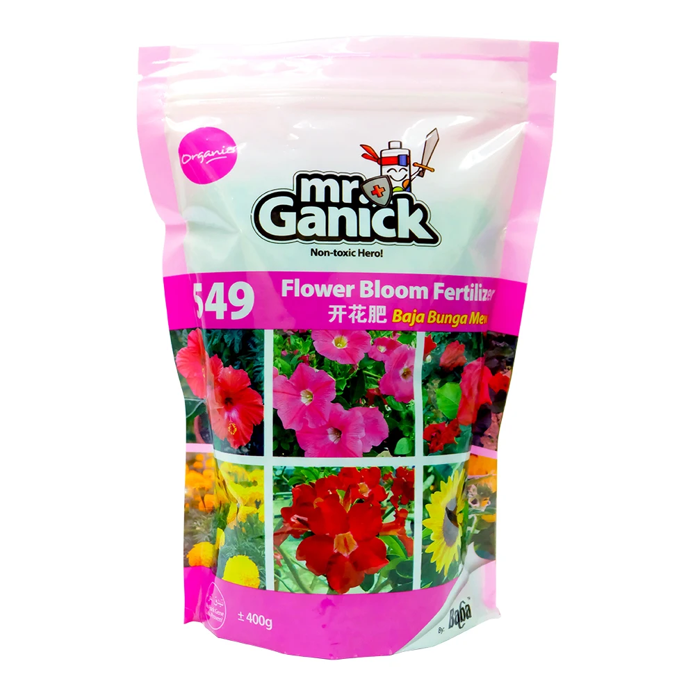 
Mr.Ganick 549 Organic Flower Bloom Fertilizer (400G) Wholesale Price Manufacturer 