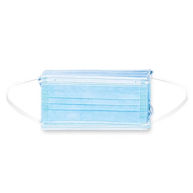 China Factory OEM Service High Quality Medical Facemask 3Layer Adult Nonsterile Disposable Masks Single Packed Surgical Mask