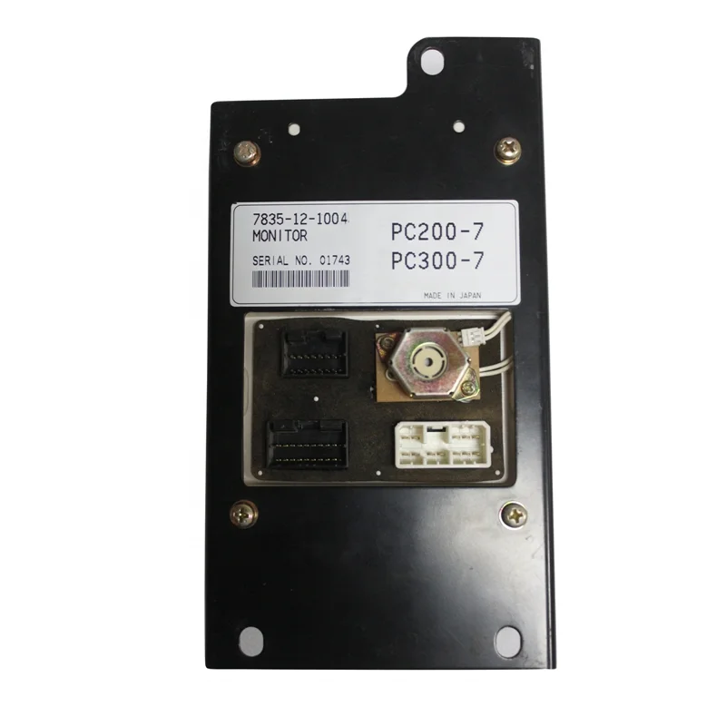 SCOTE 7835-12-1001 7835-12-1003 Excavator PC200-7 Monitor LDC Monitor Display Panel Gauge Cluster For Komatsu PC200-7 PC200LC-7