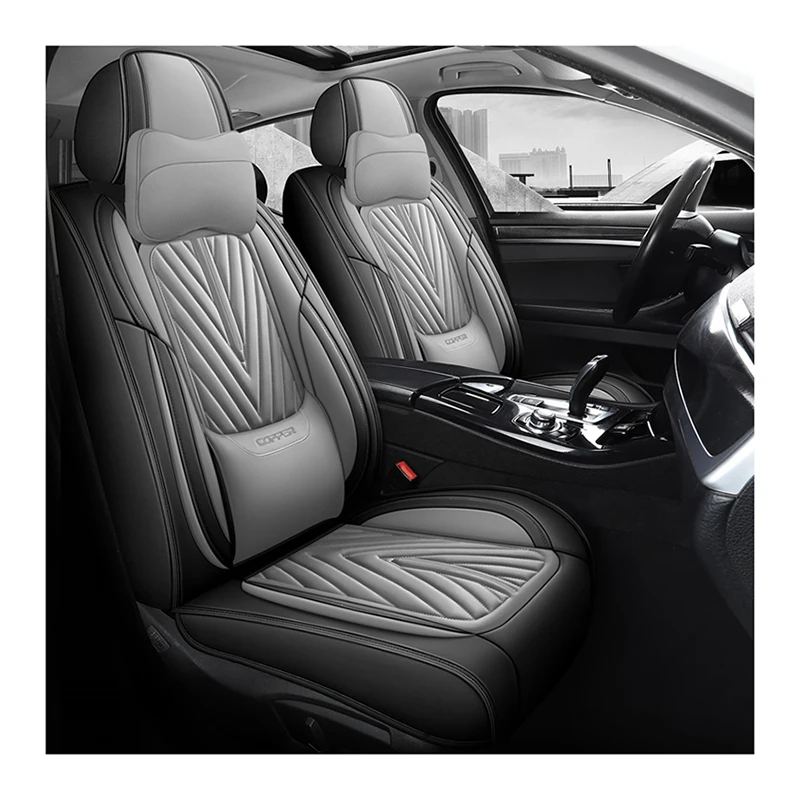 Full Set Original Custom Car Seat Cover Leather Waterproof Vehicle Cushion Cover Car Accessories