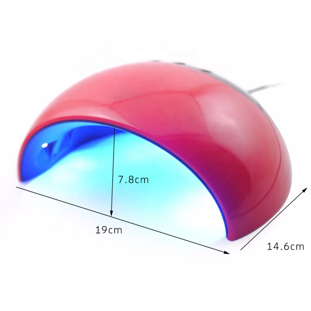 LED Lamp Nail Gel Lamp For Nail Salon Nail Designs Art Tools Dry Quickly 24W Dryer Lamp USB Charge 8LEDs