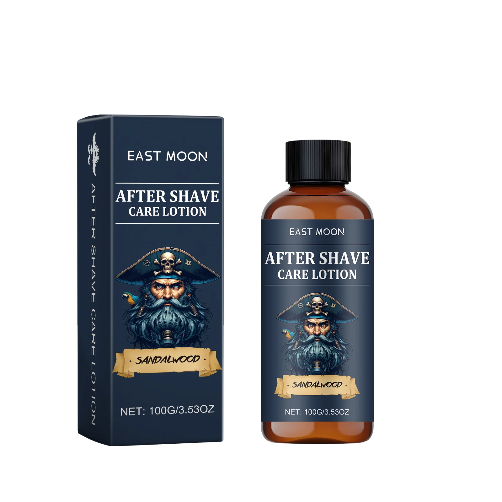 Private Label 100g Eliminates Razor Burn Soothes Radness Moisturizes Skin and Beard After Shave Care Lotion Men