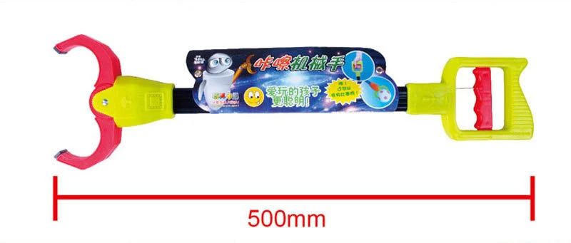 New design Kids robot claw terminator grabber picker plastic toy robot arm Plastic Grabber Toy