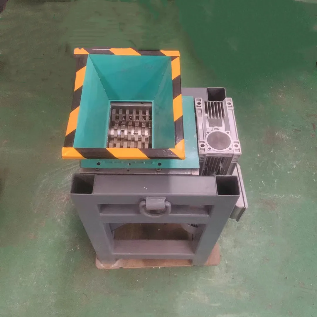 Dete Factory direct sale water bottle shredder small textile shredder waste treatment machinery