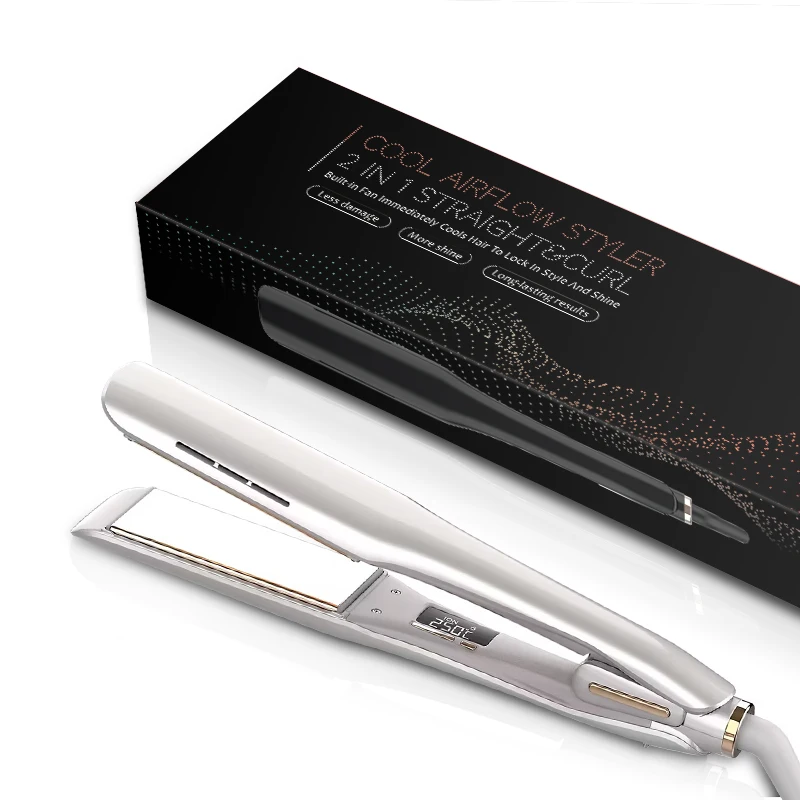 480F PTC Fast Heating Titanium Ceramic Coating Hair Straightener Professional Flat Irons With Plasma Ionic