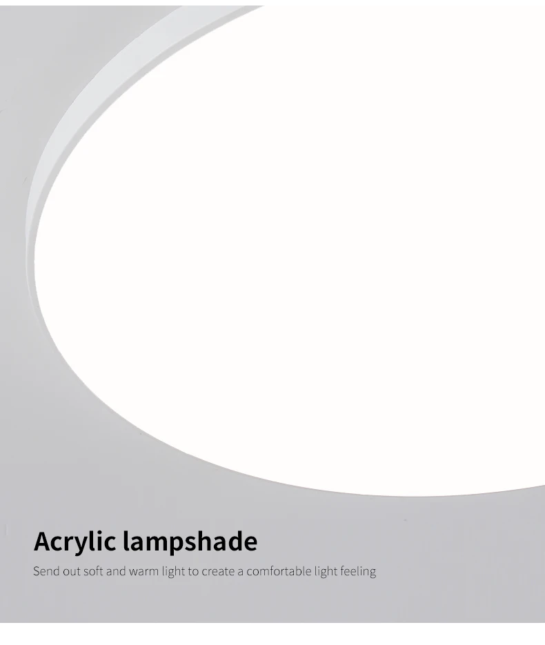 Round LED Surface Mounted Ceiling Lamp for Small Room Kitchen Ceiling Light