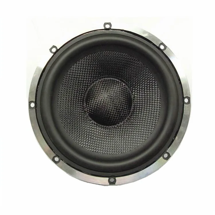 SOWAY Manufacturers Wholesale car part 6.5 inch 25 core glass fiber cone with rubber edge horn Car Woofer Speaker