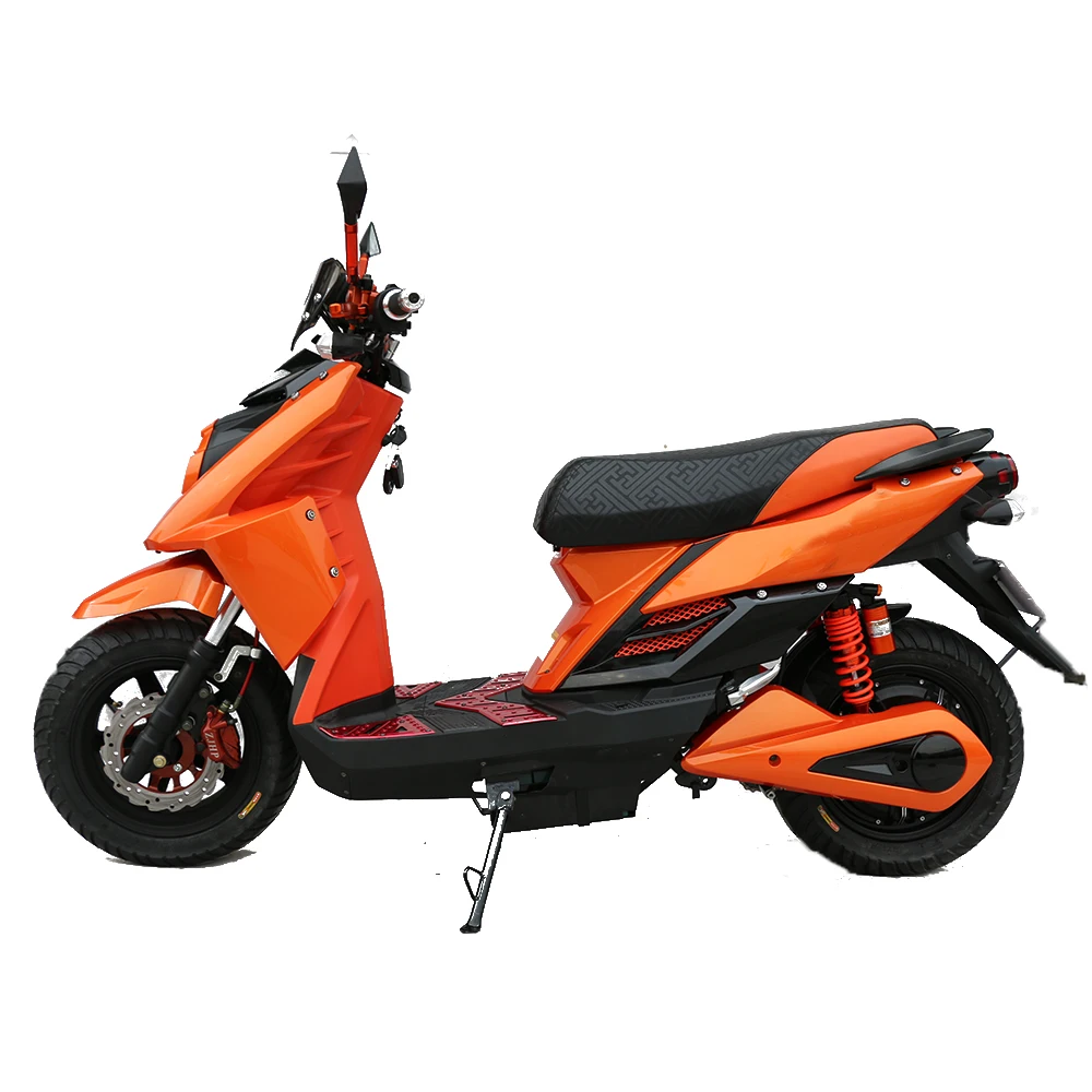 Высокая скорость 60 км/ч скутер электрический взрослый дисковый тормоз мопед Электрический четкий ЖК-дисплей e-bike с чемоданом