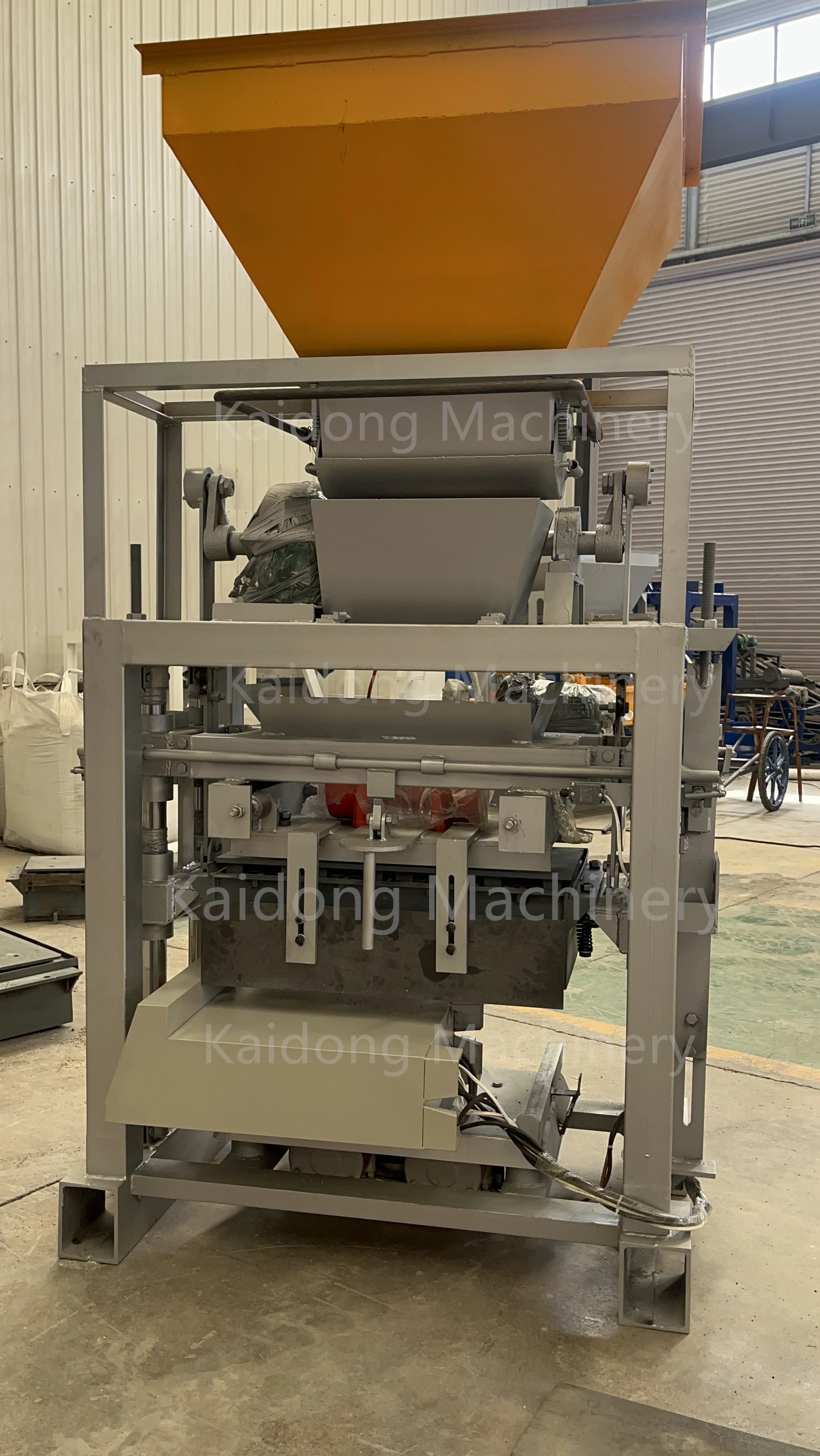 KAIDONG QT4-35B цементный бетон полый кирпич брусчатка машина для производства бетонных блоков