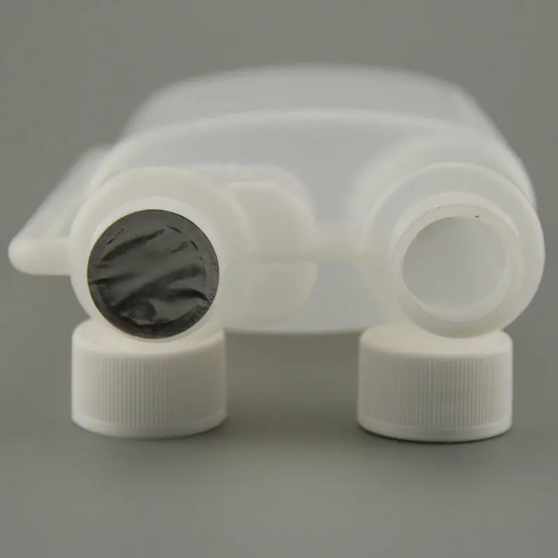 16oz High Barrier Resistant Acid Plastic HDPE Fluorinated Oil Bottles For Chemicals