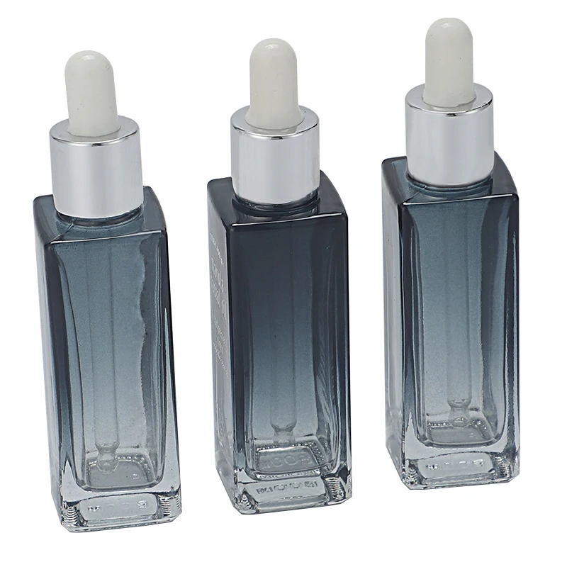 cosmetics packaging wholesale 25 35 50ml glass bottles Essential Oil glass drop bottle