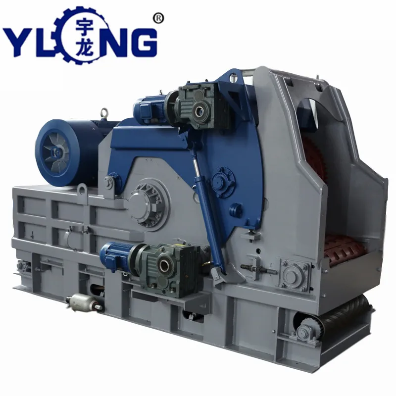  YULONG T-Rex6550A древесиный измельчитель дробилка для древесных отходов машина