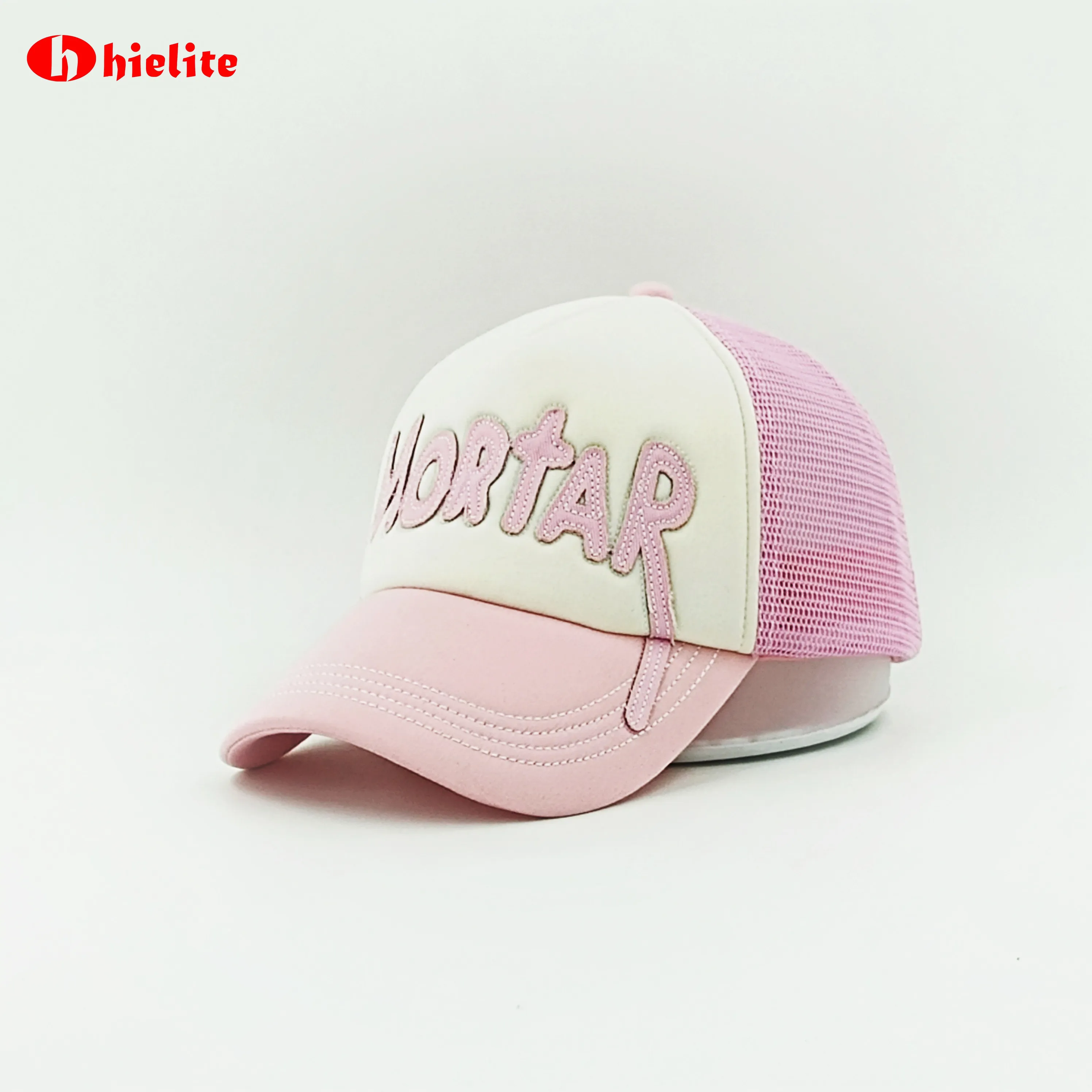 Vintage 5-Panel Unstructured Foam Trucker Hat Washed 100% Cotton Custom Logo Applique Embroidery Distressed Design for Sports