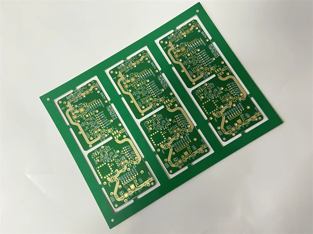 Professional Manufacturer Custom MCB PCB Resin pluggin 0.2mm holes high TG FR4 gold-finger PCB