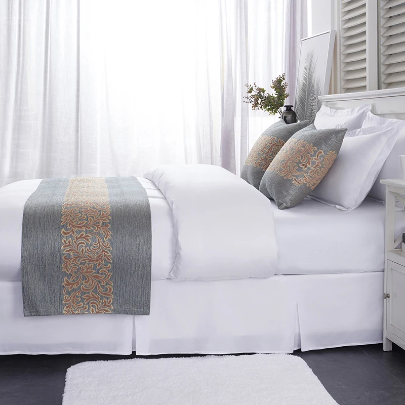 100% Египетский хлопок Гуанчжоу Текстиль плоская простыня европейский размер постельное белье коллекция 7 звезд комплект роскошного постельного белья для отеля