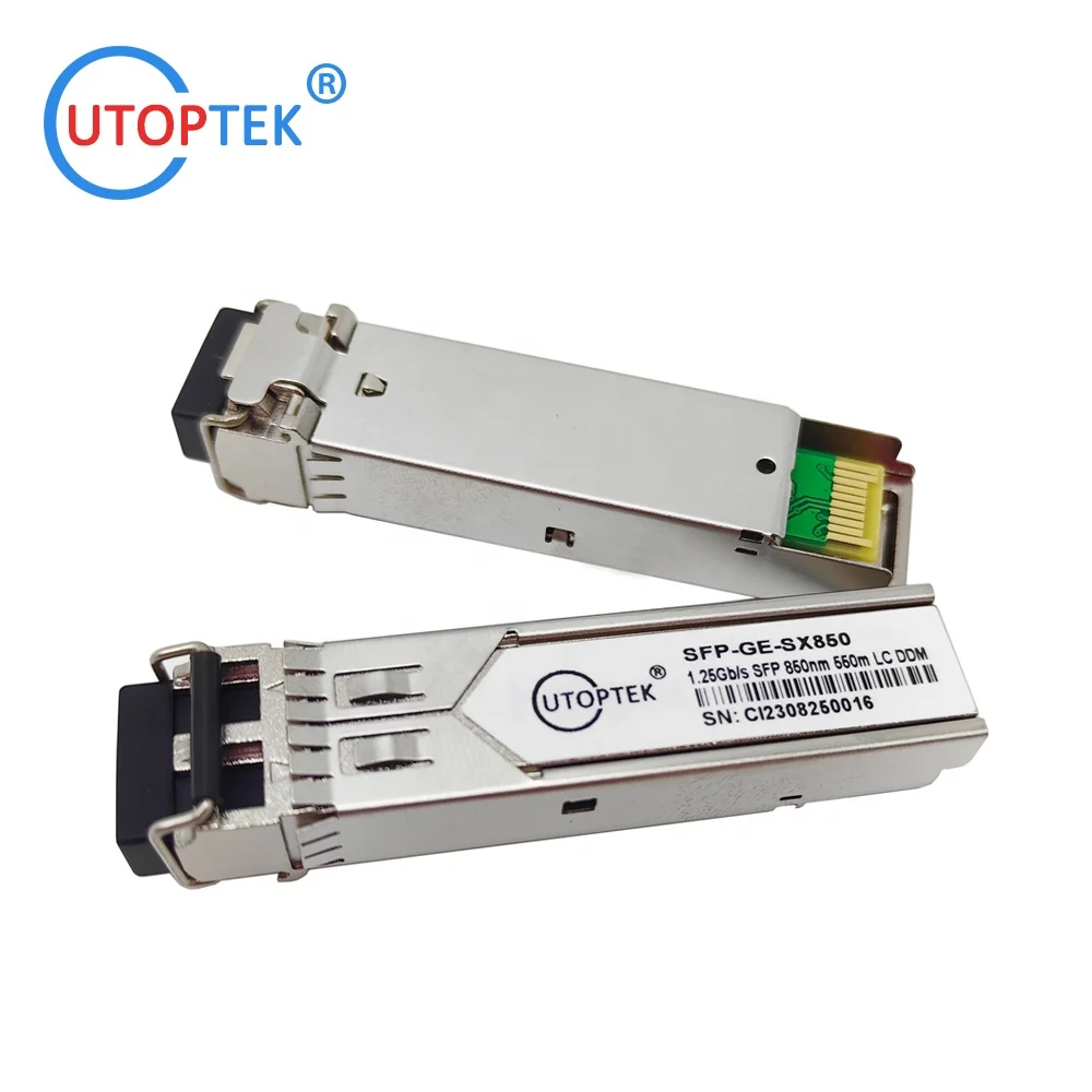 Промышленный класс 1 25 г 1000BASE-SX SFP MMF 850 нм 550 м LC DDM модуль-40 ~ + 85 ℃ multi mode sfp модуль