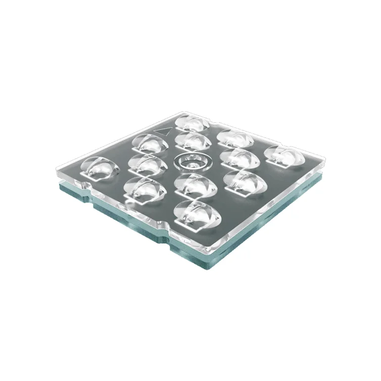 
Manufacturer 3030 12in1 PC Plastic 5050 LED Optical Lens Muti-angle Street Light Flood light LED Lenses Multi-lens Module 