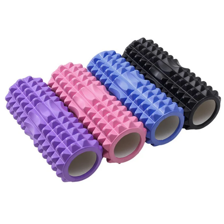 Fitness Massage Yoga Wheel Roller Column Eva Paint Foam Roller