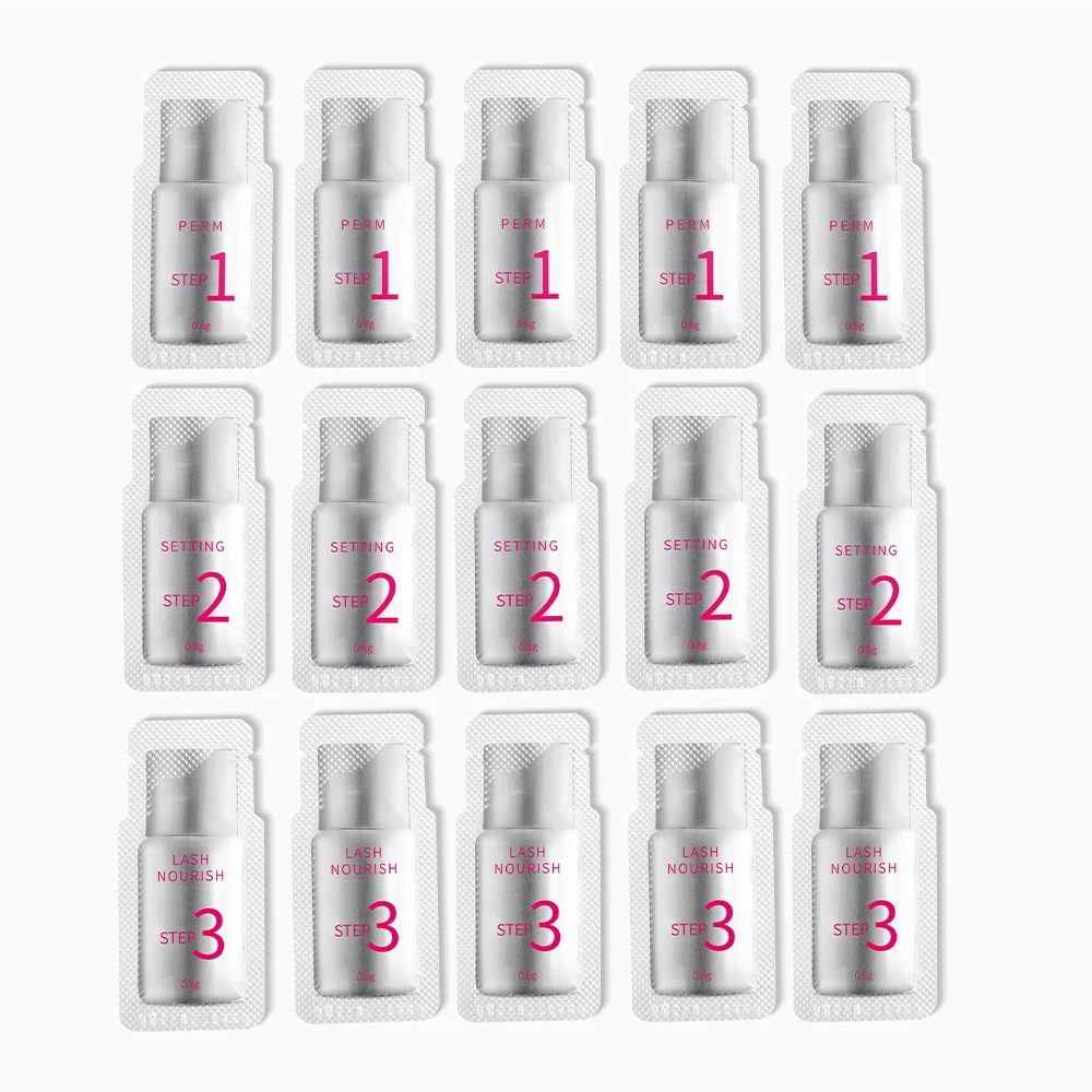 Wimper Lash Lift Sachet Step 2 Fixation Lotion Iconsign 0.8gx10 Eyelash Perming 3-5mins Fast Eyelash Lift Kit