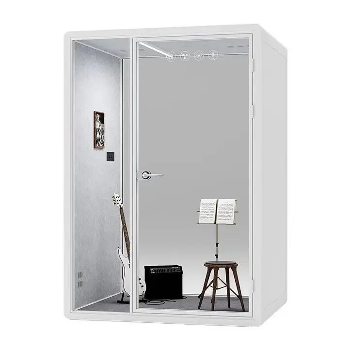 High-Performance Movable Portable Studio Office Pod Indoor Soundproof Telephone Call Pod Booth