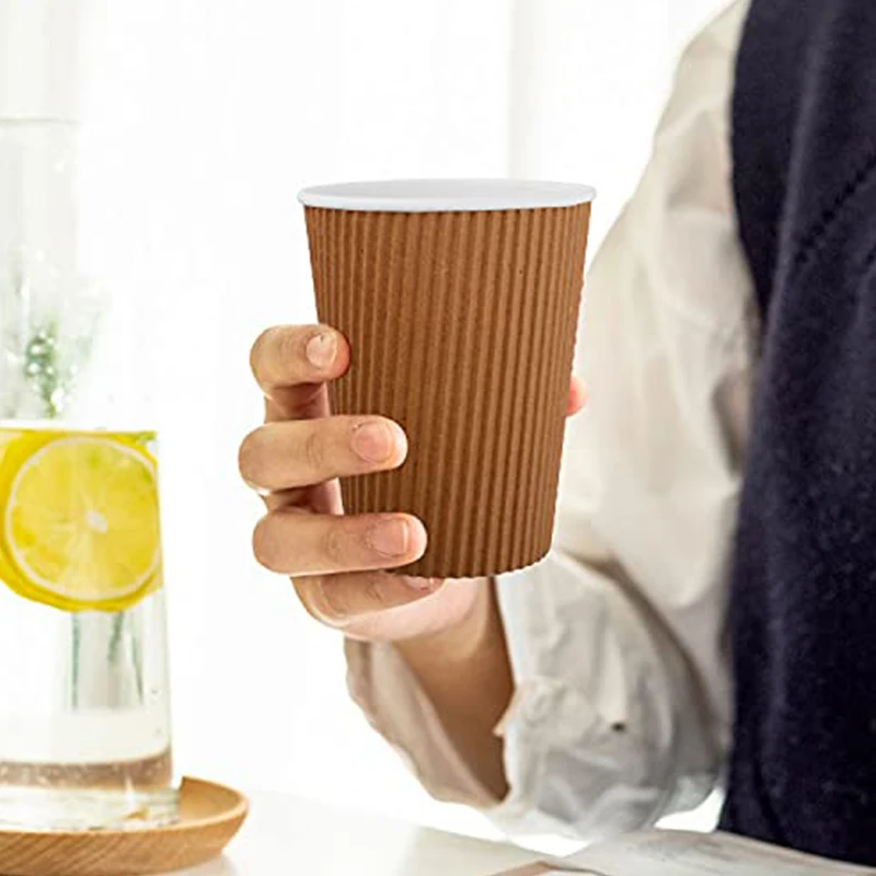 Hot Selling Disposable 7oz Paper Vending Coffee Cups Wholesale Biodegradable paper Cups