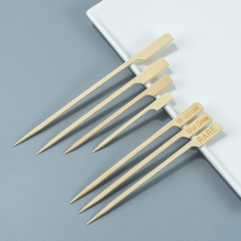 bamboo teppo gun flag skewers fruit picks bamboo gun skewers