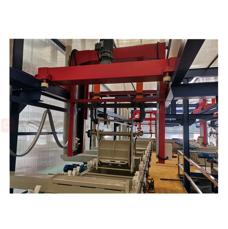 High quality production line Full automatic Intelligent copper hard chrome nickel chrome plating equipment for sale