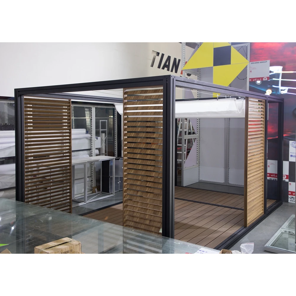 Garden Giardino Aluminum Luxury Manufacturers Easy Assemble Backyard Discovery Roof Perfect  Garden Patio Gazebo Pergola