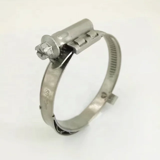 Garden Clamps Adjustable Stainless Steel Round Hose Clamp Ring