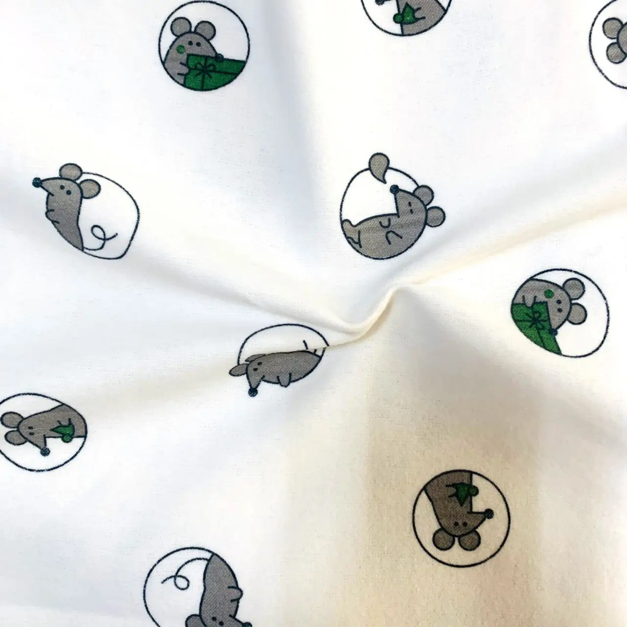 No MOQ Best price Soft Cotton printed flannel base fabric Children clothes women pants shirt dress material