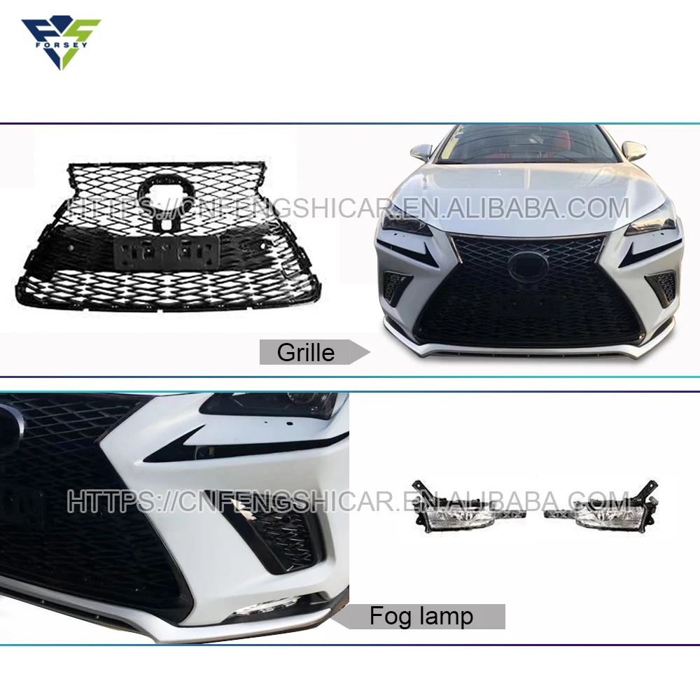 Bodykit for Lexus Nx 2018 F-Sport Style Car bumper body kit