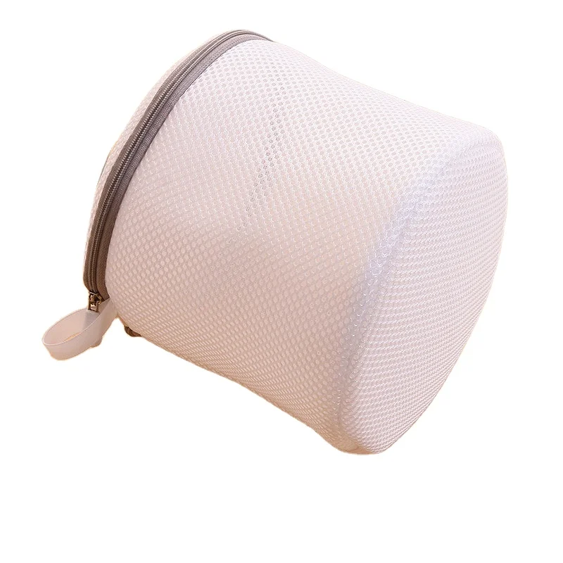 Gray Zipper Mesh Wash Bags Household Washing Machine Bag For Laundry Underwear Bra Socks Dirty Clothes Organizer Laundry Basket