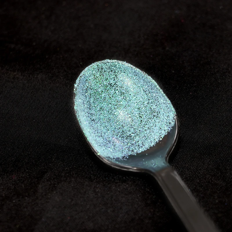 Environmental Pet Hexagonal Rainbow Iridescent Glitter Powder Glitter Acrylic Powder Glitter Powder For Craft